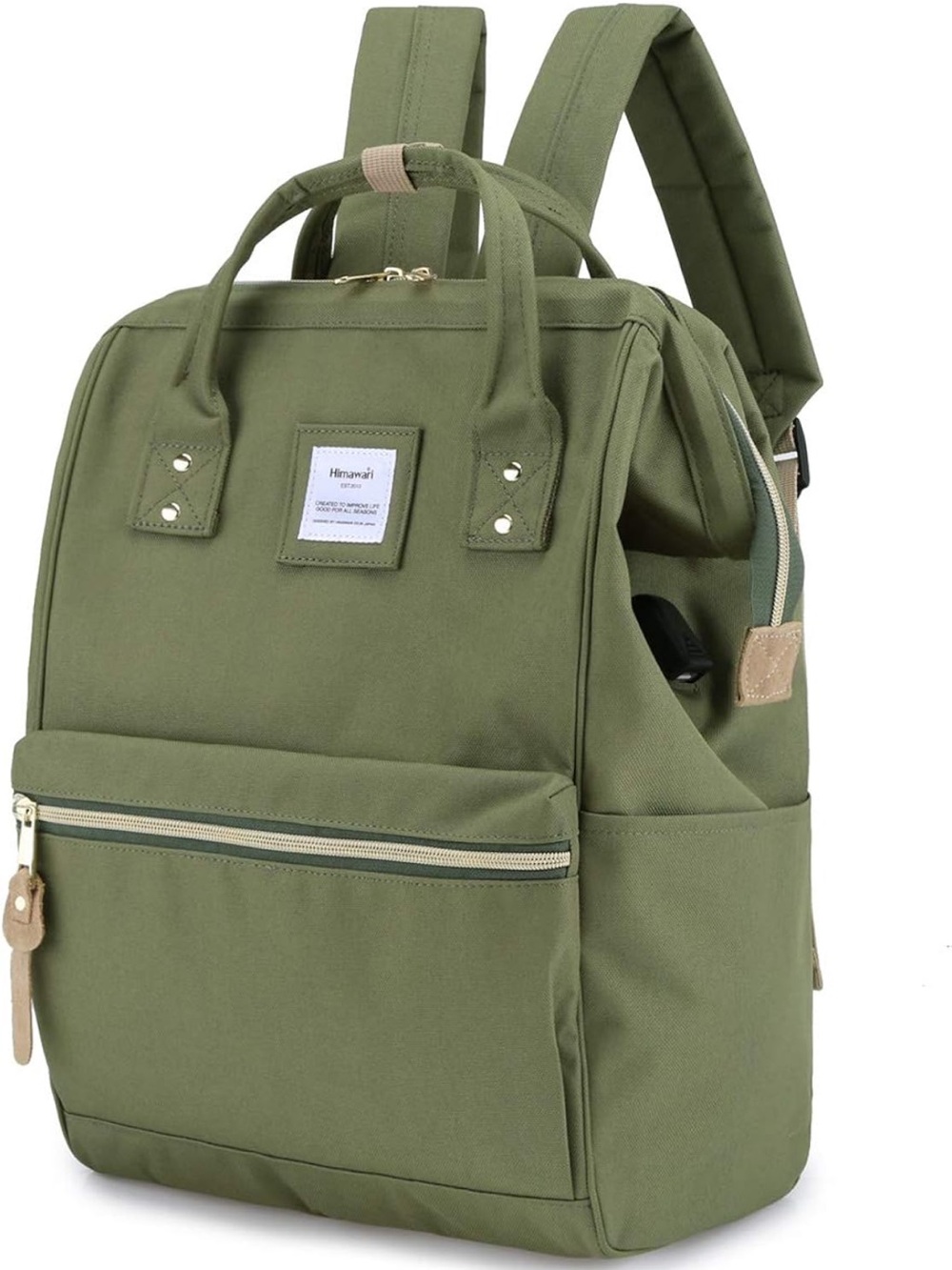 Himawari Olive Backpack